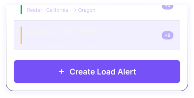 Create load alert preview